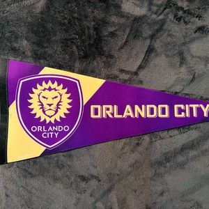 Orlando city Soccer Club  MLS Plennant 12” x 30”